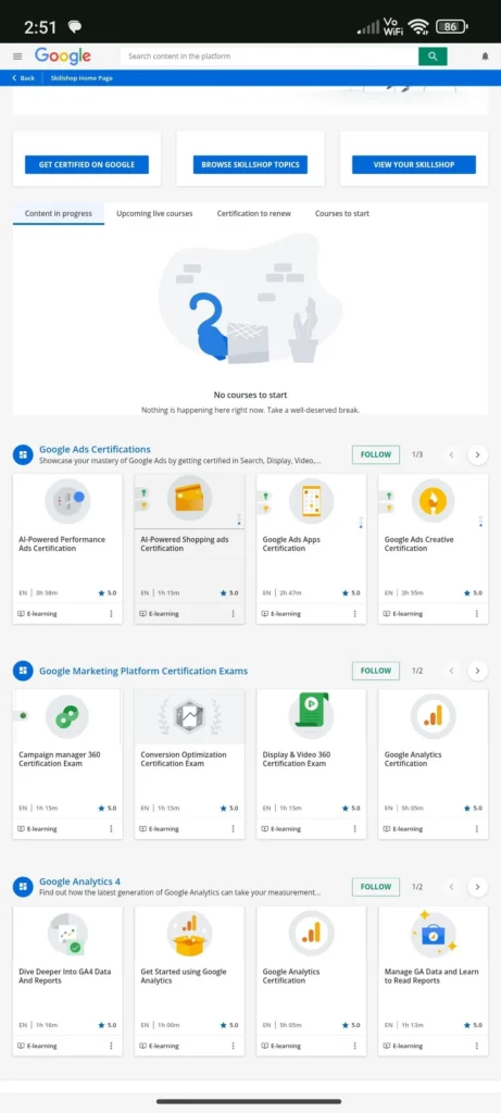 atin atin lang free google training and certification v0 qjllyumh9jjf1
